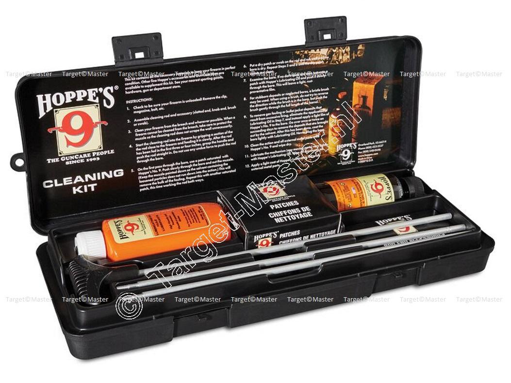 HOPPES  -  Schoonmaak Set  -  RIFLE CLEANING KIT  -  kaliber .30 - .32 / 8mm  -  Geweer